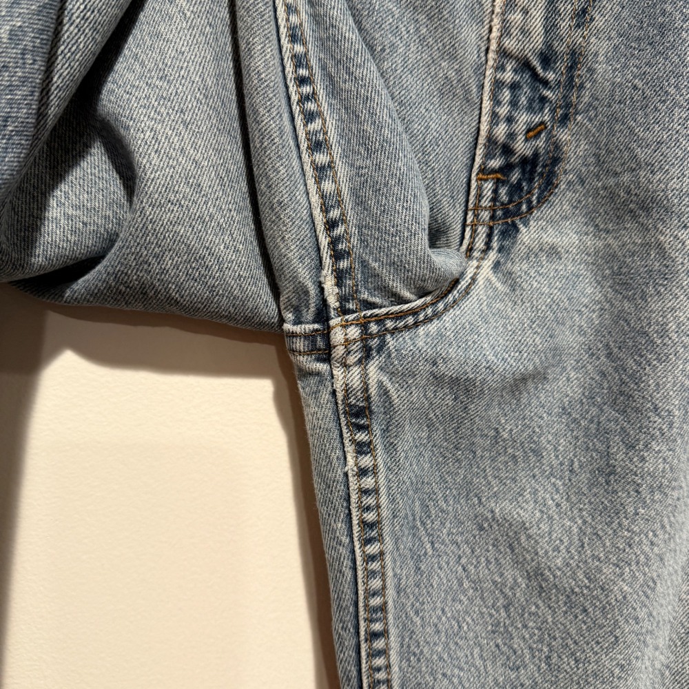 VTG 90s Levi's 545 Mens Jeans W40 L36 Light Wash Straight Leg Denim Pants Casual - Picture 10 of 13